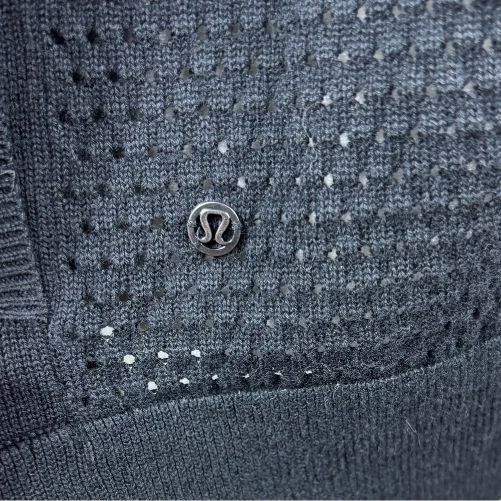Lululemon Still Movement Wrap Sweater in Black - Picture 5 of 5